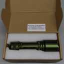 N50t V2 Rechargeable LED Flashlights High Lumen, 2,300 Lumens, Long Throw Tactical Flashlight Super Bright, Powerful Flashlight 3 Modes Flash Light for Emergency, Camping, Hiking (Green)