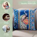 Maison d' Hermine Throw Pillow Covers 100% Cotton (12" x 20" - Pack of 1)