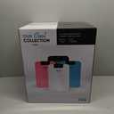 Cooluli 20 Liter Mini Fridge with Temperature Control - White Thermoelectric Cooler and Warmer for Bedroom, Office, Car, Dorm