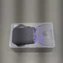 Ultrasonic Automatic Electric Toothbrush for Adults- U Shaped self Brushing Toothbrush, 360 Mouth Cleaning, 5 Modes for Whitening, IPX7 Waterproof Rechargeable (Deep Blue)