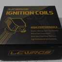LCWRGS Set of 4 Ignition Coil Pack and Iridium Spark Plugs Fits for 2.4 L4 Hyundai Sonata Santa Fe Sport Tucson Genesis Equus Kia Optima Sorento Sportage 2011 2012 2013 2014 2015 2016 Replaces# UF611