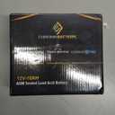 CB CHROMEBATTERY 12V 10Ah SLA Battery  Rechargeable Power for Alarm Systems, Emergency Lights, Toys, Scooters, Solar Backup & More  F2 Spade Terminal  Sealed Lead Acid Deep Cycle Design