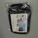 2 x Electronics Charger Organizer - Travel Cable Case for Cords, Chargers, and Tech Accessories (Black)