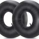 20x8.00-8 20x10x8 Lawn Mower Tire tube Replacement Heavy Duty Inner Tubes with TR13 Straight Valve Stem for Lawn Mowers, Golf Cart, Tractors, Wagons, ATV and More