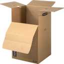 Bankers Box Tall Wardrobe Box 3 Pack, Tape-Free Design, 24" x 24"x 40"(7710501)