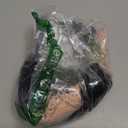 Fourluoo 3 Pairs Women's Lace Socks Thigh High Stocking with Lace Trim Fishnet Lolita Boot Socks Hollow over Knee Stockings (Medium, Black, Skin Color, Brown)