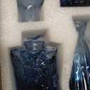 Glass Bud Vase Set of 12, Small Blue Flower Vases for Centerpieces in Bulk, Mini Vintage Vase for Wedding, Home,Table Decoration