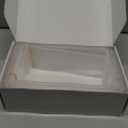 Aheroi Large Acrylic Risers, 8 Pcs 2 Set(7L~8L~9L) Acrylic Display Set Rectangular Stands Shelf Clear Display Risers for Decor, Cake Shelves Retail Shoe Showcase