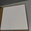 White Cork Board Tiles | Large Cork Board Alternative | Felt Wall Tiles (12-Pack) | Aesthetic Felt Bulletin Board for Office, Home & Classroom | Large Cork Boards for Walls Memo Board | White