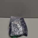 Fisoew Womens Long Sleeve Athletic Dress Backless Keyhole Built-in Shorts Oversized Workout Active Dresses (Small, Navy Blue)