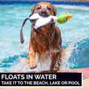 Hyper Pet Flying Series Interactive Dog Toys - Large Duck Slingshot Fetching Dog Toy - Floats on Water