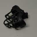 BARKLESS Dog Muzzle, Basket Muzzle Anti Biting Chewing, Sturdy Lightweight Cage Mouth Cover for Small Medium Large Sized Dogs, Allows Panting Drinking, Suitable for Grooming Trimming Training (4 (Snout 11-11"), Black)