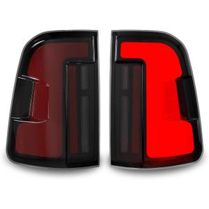 Sequential Full LED Tail Lights for 20192024 Dodge Ram 1500 Without Blind Spot, Animated Startup, Unique Custom Appearance, Turn Signal, Reverse & Brake Rear Lights Assembly