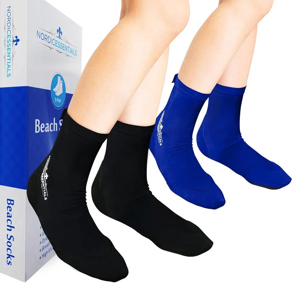 Beach Socks - Sand sports - Volleyball, Soccer, Snorkeling - Kids, Women, Men 1 Yr, XS