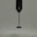 Bonsenkitchen Powerful Milk Frother for Coffee, Fast Handheld Drink Mixer with Stainless Steel Whisk, Battery Operated Hand Frother Stirrer Wand-Black