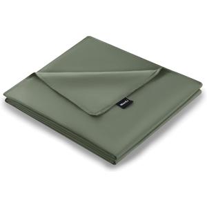 ZonLi 48"x72" New Green Duvet Cover, Oeko-texCertified 100% Cotton, Twin Size RemovableDuvet Cover for Weighted Blanket
