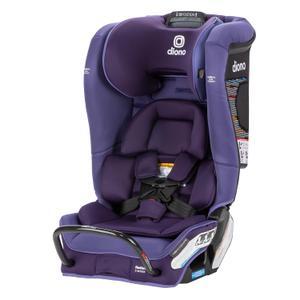 Diono Radian 3RXT SafePlus, 4-in-1 Convertible Car Seat, Rear and Forward Facing, SafePlus Engineering, 3 Stage Infant Protection, 10 Years 1 Car Seat, Slim Fit 3 Across, Purple Wildberry