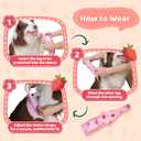 Dog Front Leg Recovery Sleeve Single Sleeve to Prevent Licking, Scratching & Biting Cone Collar Alternative for Surgery, Wound Care, ACL CCL, Joint Protection(Blush Strawberry XS)