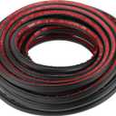 Motoforti Universal Car Weatherstrip Door Weather Stripping Edge Trim Seal Strip Self Adhesive Weather Seal Strip for Car Door, 39Ftx0.39", D-Shape, EPDM, Black