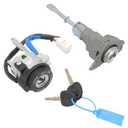 Full Cylinder Set Fits for Hyundai Elantra 2011-2015 1.8L Includes 1 Ignition Switch and 1 Left Front Door Lock with 2 Universal Keys Replaces 81970-3XA00 81910-3XA00 81900-3XF00 US660L