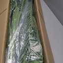 7ft Tall Triple Golden Cane Palm Artificial Tree Large Tropical Palm Tree UV Resistant Fake Plant in Pot for Indoor Outdoor Big House Living Room Outside Patio Office Home Decor 1Pack