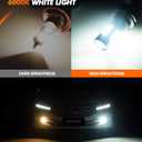 SEALIGHT H11 H8 H16 LED Fog Light Bulbs or DRL, Real 360 illumination Fog Bulbs, 6000K 400% Brightness Upgraded, H16 Front Fog Lamp,Non-polarity, Pack of 2, Plug&Play