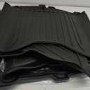 3W All-Weather TPE Floor Liner - Full Set Black Floor Mats and Cargo Liner Mat Custom Fit for Tesla Model 3 2021-2023