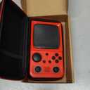 R36TMAX Retro Handheld Game Console, Portable Retro Gaming Console with 4.0 CRT-Inspired Screen, 4000mAh Arcade Classics, Supports Multiple Emulators, WiFi Network Battling, 64GB (Red)