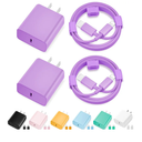 iPhone Charger Fast Charging,[MFi Certified] 2Pack 20W Type C Fast Charger Block with [10FT&6FT] USB C to Lightning Cable Compatible for iPhone 14/13/12/11 Pro Max/Xs Max/XR/X,iPad