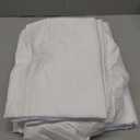 SONORO KATE Bed Sheet Set Super Soft Microfiber 1800 Thread Count Luxury Egyptian Sheets 16-Inch Deep Pocket Wrinkle and Hypoallergenic-4 Piece(Queen White)