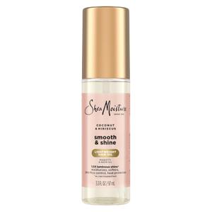 Shea Moisture Coconut & Hibiscus Smooth & Shine Oil Coconut & Hibiscus Softens And Hydrates Hair With Manketti And Coconut Oil For A Lightweight Texture 3.3 Fl Oz
