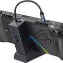 JSAUX Docking Station Compatible with ROG Ally X/ROG Ally/Steam Deck/Legion Go/Legion Go S, 6-in-1 ROG Ally X Dock with HDMI 4K@120Hz, Gigabit Ethernet, USB A & USB C 3.2 Gen 1, 100W Charging - HB0609