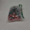 1/4" Drip Irrigation Emitters, 360 Degree Drip Sprinkler Heads, 25 Pack, Plastic, Medium Size, Micro-sprinkler Style, Barbed Fit, Locking Mechanism, Clogging Resistance