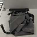 EHEYCIGA XXL Elevated Dog Cot Bed, Raised Outdoor Dog Hammock for Giant Jumbo Dogs, Lifted Pet Platform with Frame and Washable Waterproof Cooling Teslin Mesh and Anti-Slip Feet, 52x36 inch (Grey)