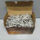 JMEXSUSS 66ft 200 LED White Christmas Lights Indoor Outdoor, Connectable String Twinkle Lights Outdoor Clear Wire Plug in for Bedroom House Fireplace Christmas Tree Decoration