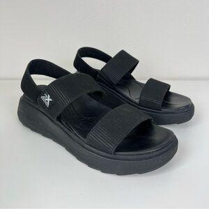 ZeroXposur, Black,Julianna sandal size 8.5