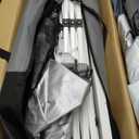 COBIZI 12x12 Pop Up Gazebos On Clearance - Upgrade Easy Up Metal Outdoor Gazebo Waterproof - Portable Gazebo with Mosquito Nettings, 4 Ropes 8 Stakes and Carry Bag for Patio Garden(Dark Gray)