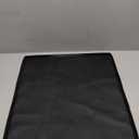 Under Sink Mat - 50inch x 57inch  Waterproof Kitchen Cabinet Tray - Flexible Silicone Under Sink Liner - Kitchen Bathroom Cabinet Mat and Protector for Drips Leaks Spills (Black)