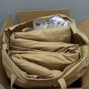 Universal 4 Passenger Golf Cart Enclosure 78.7" Extended Roof for EZGO, Club Car Onward Tempo, Evolution, 600D Waterproof Rain Cover, 4-Sided PVC Window for Winter Driving Khaki