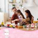 185 Pack 5oz Mini Dessert Cups with Spoons, Clear Parfait Shooter cups with Stickers, Perfect for Party Event Wedding Baby Shower, Ideal Size for Yogurt Fruit Ice Cream Pudding Jello Desserts