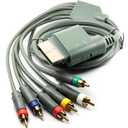 1.8M / 6FT Component AV Cable 2 in 1 Video Cord for Xbox 360 / Xbox 360 Slim Gray