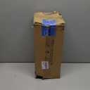 LCGP Bolt On Diesel Exhaust Tip 4", 6" outlet 15" Long Truck Tip, Rolled Angle Cut, Black Powder Coated