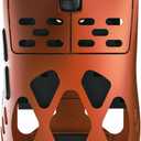 AJAZZ AM3 MAX Wireless Gaming Mouse, Lightweight Full Magnesium Alloy, 30000 DPI, PAW3950 Sensor, 5 programmable Buttons, Supports Wired/2.4GHz/BT (Orange Red, AM3 PRO (1k Receiver))