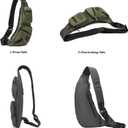 NICGID Sling Bag Chest Shoulder Backpack Crossbody Bags Casual Daypack for Men Women