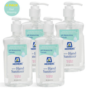 8 Fl. Oz. Advanced Hand Sanitizer Gel with 62% Alcohol Based,4 Pack