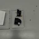 Mudder QP2-4.7 PTC Starter Relay 1 Pin Refrigerator Starter Relay and 6750C-0005P Overload Protector Compatible with LG Refrigerator Compressor, 2 Pieces in Total