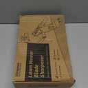 Lawn Mower Blade Sharpener, Lawnmower Blade Sharpening Tool with Blade Balancer, Blade Sharpner Kit (Red)