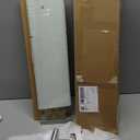 KES Glass Shelf for Bathroom, Floating Glass for Wall Shelves 20-Inch 3 Pack Rectangular Stainless Steel Brackets Wall Mounted Brushed Finish, A2021-2-P3