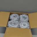 Plasticplace 8 Gallon Trash Bags  0.7 Mil  Lavender and Soft Vanilla Scented Garbage Can Liners  22" x 22" (200 Count), White