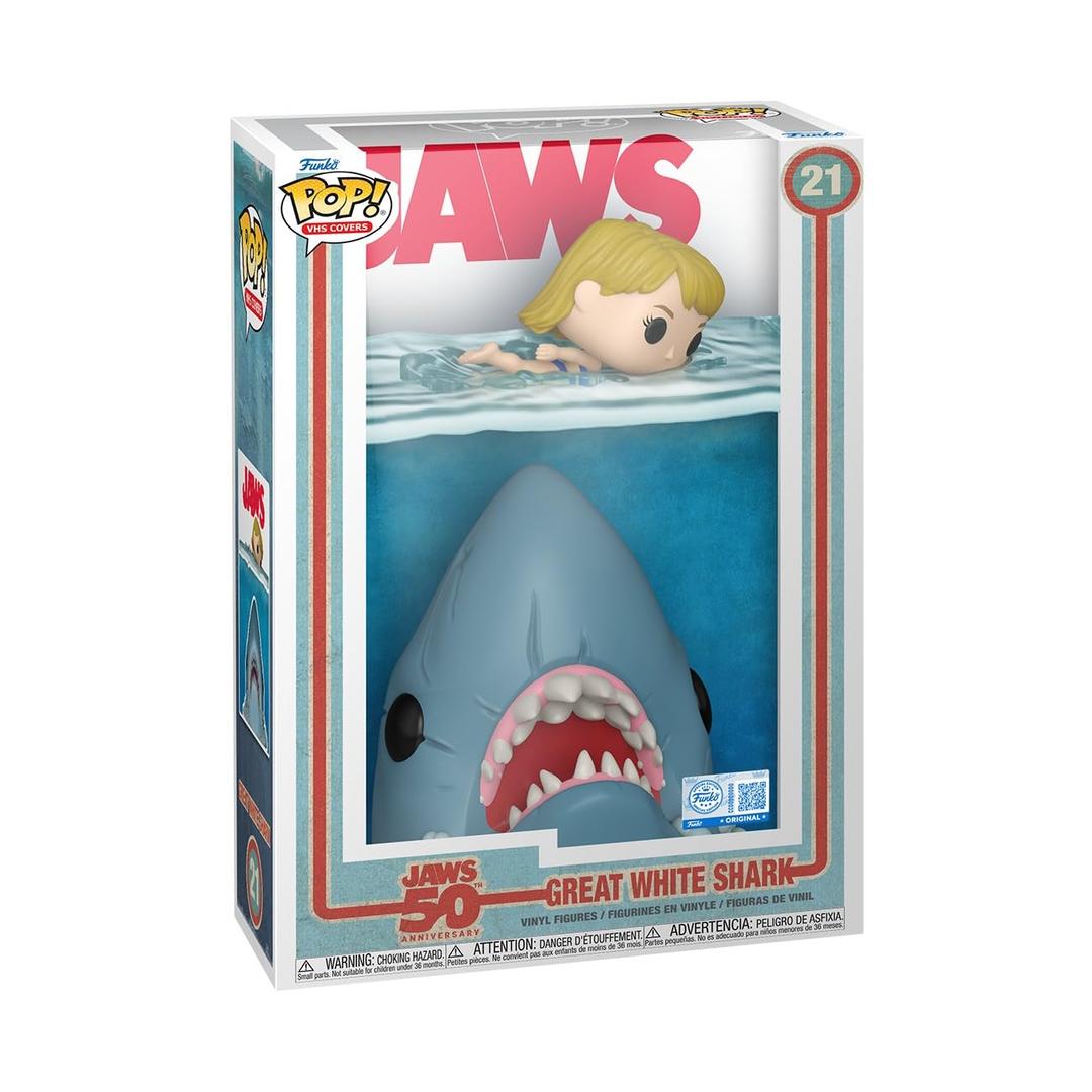 Funko Pop! Comic Cover: Jaws - Shark - Collectable Vinyl Figure - Gift Idea - Official Merchandise - Toys for Kids & Adults - Movies Fans - Model Figure for Collectors and Display